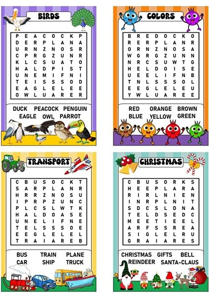 Ingilizce Öğreten Kelime Bulmaca indirimleri