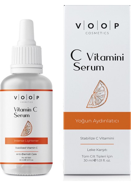 Vitamin C Yoğun Aydınlatıcı Leke Karşıtı Serum 30 ml 2 Adet