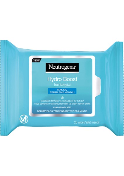 Hydro Boost Makyaj Temizleme Mendili 25'li 3 Adet