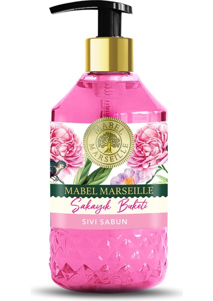 Marseille Şakayık Buket Sıvı El Sabun 500 ml 3 Adet
