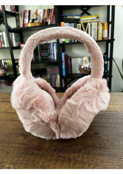 1 Adet Kışlık Peluş Kulaklık Katlanabilir Soğuktan Kulak Koruyucu Pelüş Kulaklık