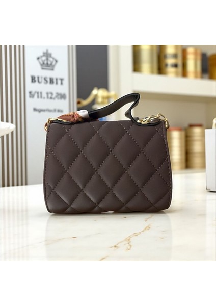 Fularlı Kapitone Kadın El ve Omuz Çantası modelleri