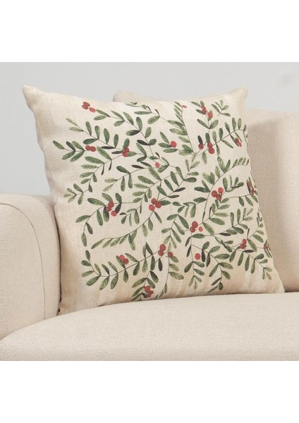 Soft Kokina Kırlent - Bej - 50X50 cm