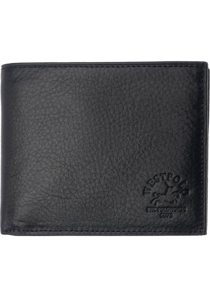 Hakiki Deri Bozuk Para ve Kart Bölmeli Erkek Cüzdanı - Siyah-Kırmızı modelleri