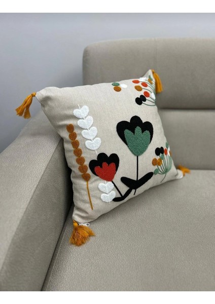 Punch Kirlent Kilifi,yastık Kılıfı Bohem Tarzi Kırlent Kılıfı