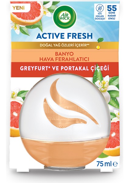 2 Adet Air Wick Oda Kokusu Decosphere Greyfurt ve Portakal Çiçeği 75 ml fiyatları