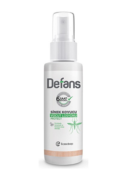 2 Adet Detan Defans Protect Sinek Kovucu Vücut Losyonu 50 ml