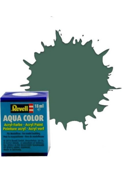 Bfs Aqua Color Greenish Grey - Mat Boya- 18 ml