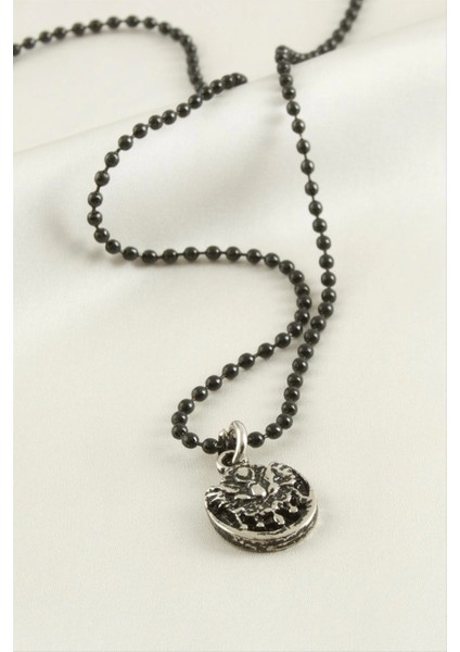 Osmanlı Bayrağı Top Zincirli Erkek Kolye