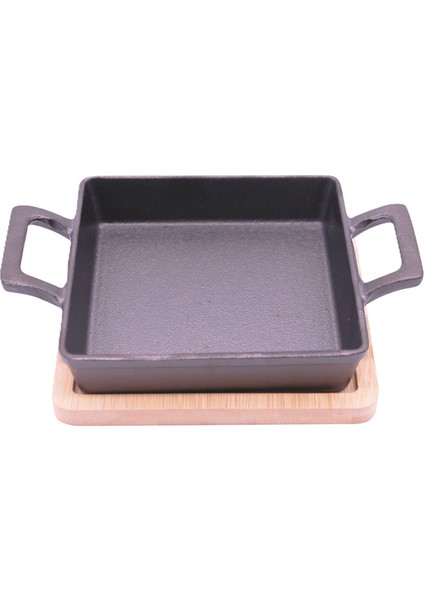 Bambu Tepsili Döküm Tava 13 x 13 cm