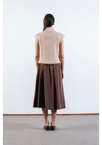 Dimitrio Dik Yaka Kolsuz Triko Pudra fırsatları