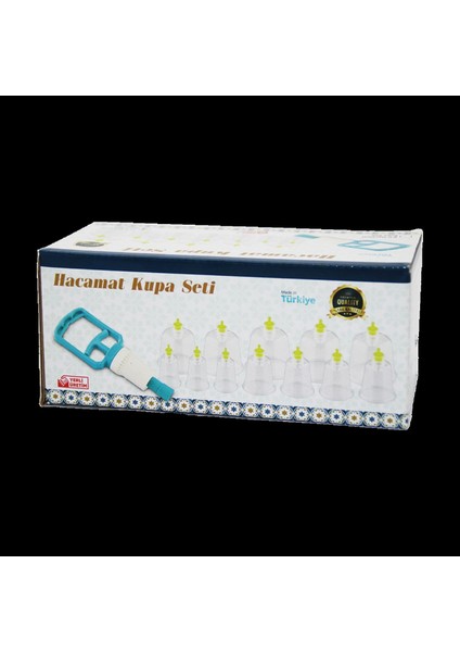 12 Parça Hacamat Kupa Masaj Seti (K95)