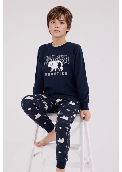 Erkek %100 Pamuklu Baba & Oğul Ikili Pijama Takımı L1.RP.371.8.002 fiyatları