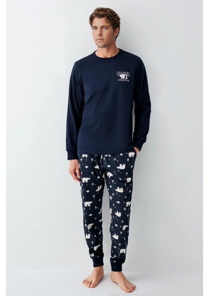 Erkek %100 Pamuklu Baba & Oğul Ikili Pijama Takımı L1.RP.371.8.002 indirimleri