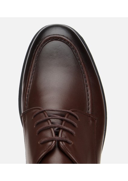 02AYH311960A480 ERKEK Deri Kahverengi Dikiş Detaylı Günlük Ayakkabı indirimleri