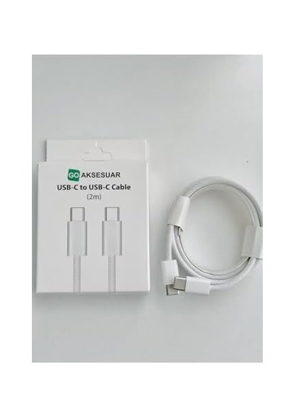 Usb-C To Usb-C 20W 2 Metre Hızlı Şarj Kopmaz Örgü Kablo 15-15PROMAX-16-16PROMAX-16PLUS fiyatları