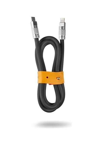 Bariyer USB C Tipi Kablo Yıldırımla Uyumlu - Geliştirilmiş Dayanıklılık ve Estetik, Için Hızlı Şarj Kablosu - Usb-C 2.0 (Obsidian Siyah, 3 Feet) fiyatları