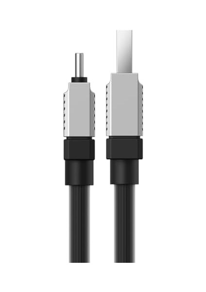 Coolplay Serisi Hızlı Şarj Kablosu USB To Type-C 100W, 2m, Siyah modelleri