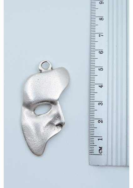 The Phantom Of The Opera - Maske Gümüş Kaplama Düz Zincir Kolye modelleri