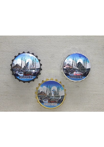 Istanbul Temalı Metal Magnet ALK4339