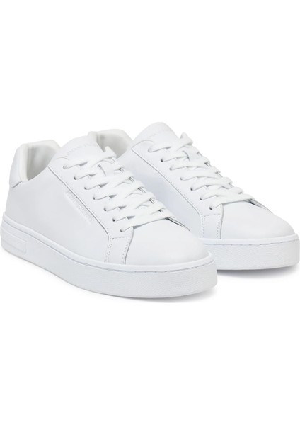 Erkek Minimalist Sneaker - Beyaz
