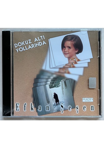 Efkan Şeşen Dokuz Altı Yollarında CD (Jelatinli Sıfır Orijinal Dönem Baskı Cd)