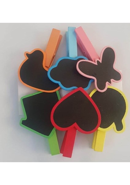 Ahşap Yazı Tahtalı Mandal Seti fırsatları