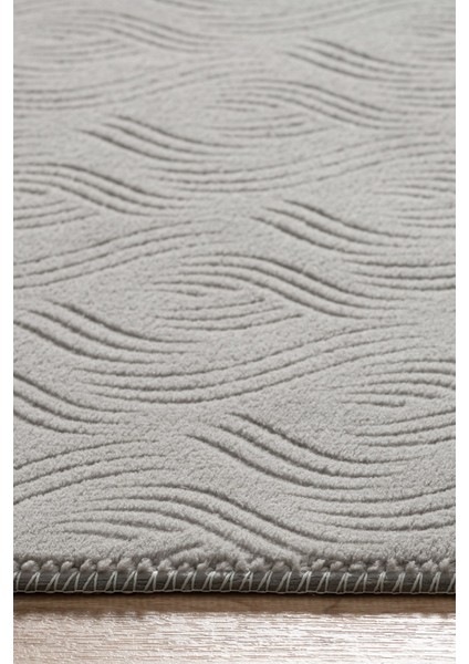 Rayne Koleksiyonu Bukle Kabartmalı Rölyef Kaymaz Tabanlı Yıkanabilir Salon,mutfak,koridor Vizon modelleri