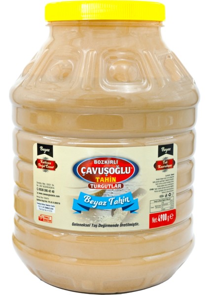 Tek Kavrulmuş Beyaz Tahin 4900G