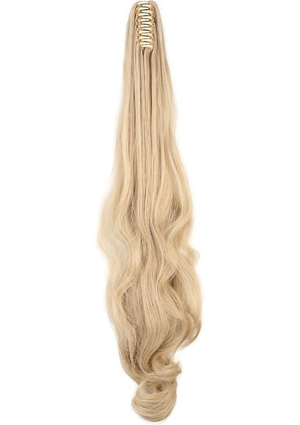 Tokalı Dalgalı At Kuyruğu / Kumral Beyaz Platin Röfleli indirimleri