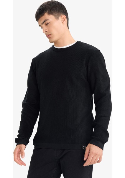 Bisiklet Yaka Triko Kazak F9225AX25AU modelleri