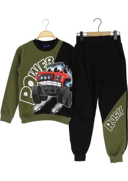 Erkek Çocuk Eşofman Takım Baskılı Şardonlu Kışlık fiyatları