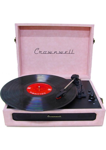 Pikap Casablanca Pembe Elektronik Bluetooth Hoparlör Plakçalar CW001-LP