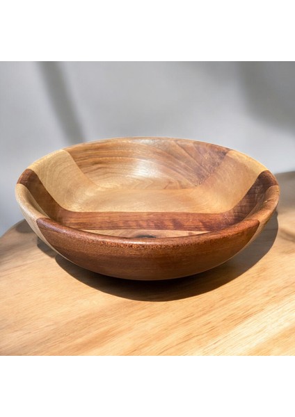 🌰 El Yapımı Ceviz ve Maun Ağaçlarından Ahşap Tabak fiyatları