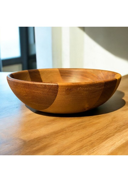 🌰 El Yapımı Ceviz ve Maun Ağaçlarından Ahşap Tabak modelleri