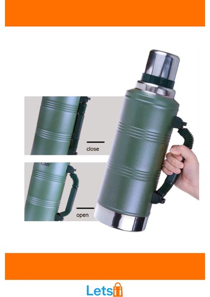 1.25 Litre Vakumlu Paslanmaz Çelik Termos Sıcak ve Soğuk Içecekler Için modelleri