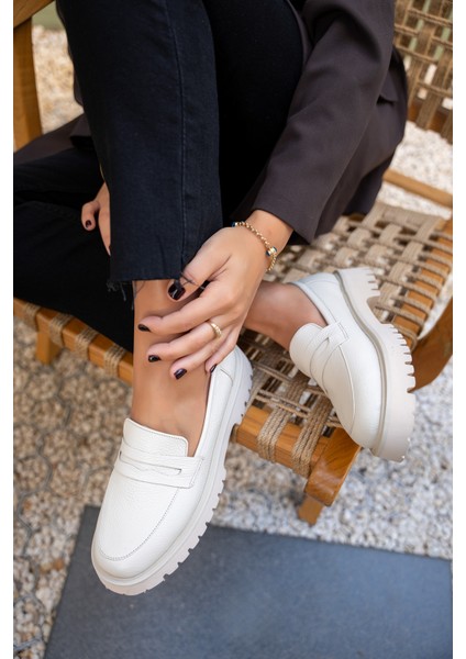 Ladin Ekru Hakiki Deri Makosen fiyatları