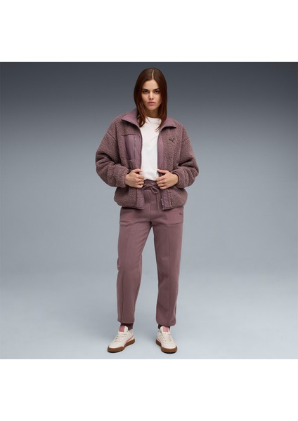 Her High Waist Kadın Mor Eşofman Altı modelleri