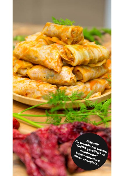 Lahana Sarması Zeytinyağlı 1kg. (Pişmiş)