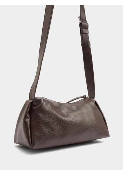 Çatlak Efektli Çapraz Askılı Çanta modelleri