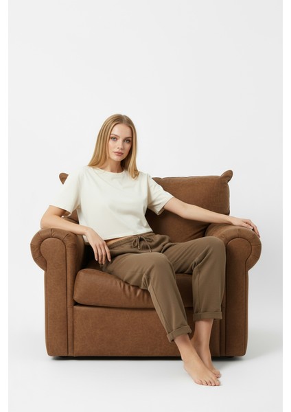 Duble Paça Eşofman Altı Kiremit 2629 fırsatları