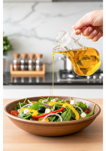 PBT-570 Kapaklı Akrilik Yağlık Sirkelik Yağdanlık 80ML fiyatları