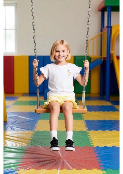 Kız Çocuk Sevimli Hayvan Figürlü Kolsuz T Shirt ve Fırfırlı Şort Takımı Kaliteli Şık Rahat modelleri