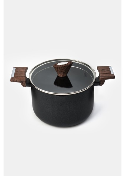 Siyah Titanium Kaplama 22 cm Makarna Tenceresi fırsatları