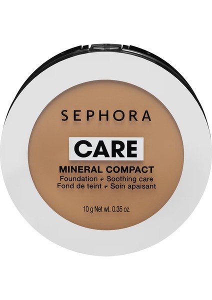 Mineral Compact - Yatıştırıcı Etkili Fondöten 40 Hazelnut Tan (10 G)