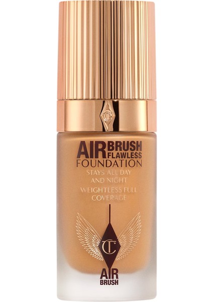 Airbrush Flawless Foundation - Tam Kapatıcı Hafif Fondöten 9 Warm (30 Ml)