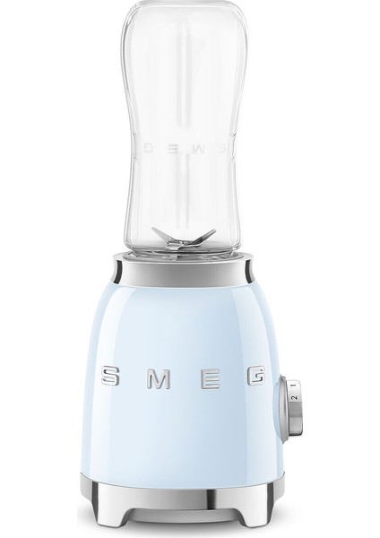 50's Style Retro Personal Blender Pastel Mavi - Single Bottle