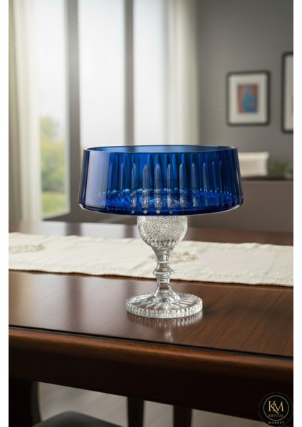 Kesme Kristal Merkür Vertikal Kase