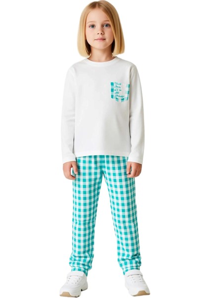 Kız Çocuk Uzun Kollu Pijama Takımı Konforlu ve Şık Geceler Için Mükemmel Seçim Kaliteli Şık fırsatları