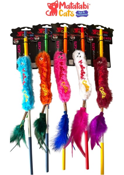 Worm Alüminyum Saplı Kedi Oltası(Matatabi,çıngırak ve Özel Hışırtı Içerir.özel Kumaş) fiyatları